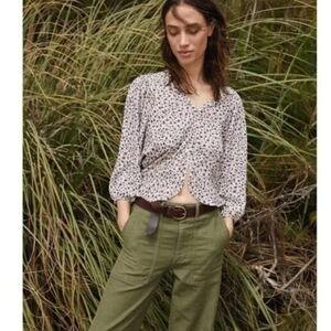 Madewell x Christy Dawn Emmy Top in Windflowers | XS